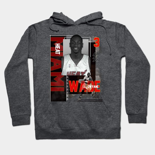 Dwyane Wade 3 Hoodie by today.i.am.sad